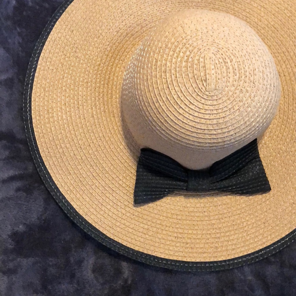 NEW Rampage Summer Floppy Hat w/ Black Bow!